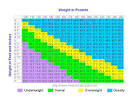 BMI Chart - Body Mass Index Chart
