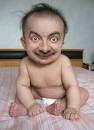 Funny Mr.Bean Baby Photo