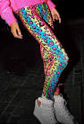 Women Skull Leggings Brush Gothic Tattoo Diamond High Waist Sex