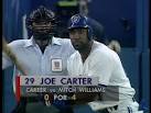 The Tao of Stieb: A two-sentence post on.... Joe Carter love