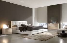 Modern Bedroom Design with Leather Bed Furniture - Home Interior ...
