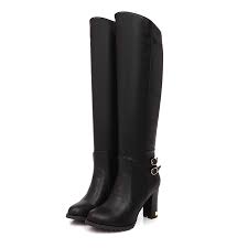 Aliexpress.com : Buy Women winter knee high boots heels woman sexy ...