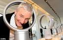 Dyson peeks through a fan