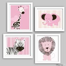 Purple and Gray Nursery, Elephant Nursery Art Prints, Nursery ...