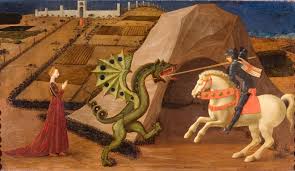 Saint Georges terrassant le dragon