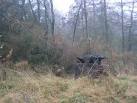 Stalking hide in Grassfield Forest. Often they are simply seats high against - via Daymix