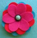 felt flower tutorial — whip up