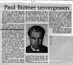 Paul Büttner unvergessen - Felix Draeseke: Sammlung Heinz Ebert ...