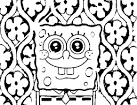 Spongebob coloring page
