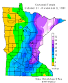 Halloween Mega Storm 1991 Archive | Updraft | Minnesota Public Radio