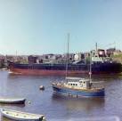 vessel is the college training vessel 'St. Hilda', aka the Vomit Module. - via Daymix