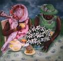 Old Fashion Tea Party! Chocolate Kisses & Butterfly Braids