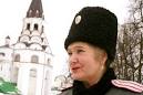 Yulia Tkachenko, 66, the only Russian female cossack ataman (local chief), ... - p04-100314-a1