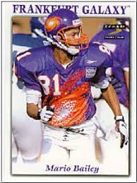 Kuboth Cards - NFL 1996 Score WLAF - No 14 - Mario Bailey NFL 1996 ... - 18445_0