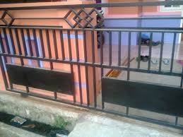 SINAR BARU STEEL: harga pasang pagar besi minimalis murah di ...