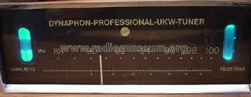 Dynaphon-Professional-UKW-Tuner 62-B; Gabler, Kurt; Zürich. Gabler, Kurt; Zürich: Dynaphon-Professional-UKW-Tuner 62-B [Radio] ID = 445188 640x252