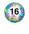 16th Birthday Balloon | Flowers by post with free UK delivery ...