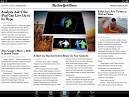  New York Times daily Editor's Pick on your i Pad [