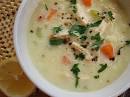 Greek Lemon Chicken Soup - Avgolemono | Fork Fingers Chopsticks