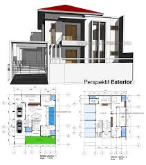 Desain Rumah Hook 15 x 18 M2 -