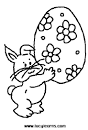 Easter Bunny coloring page