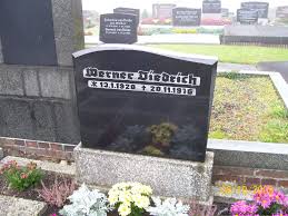 Grabstein von Werner Diedrich (13.01.1920-20.11.1976), Friedhof Logumer. Häufige Nachnamen auf diesem Friedhof: