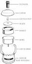 Omega Centrifugal Juicer Model 1000 Fruit Vegetable Juicing ...