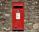 EIIR letter box (BT22 377), in the wall of St Andrew's church J6461 - via Daymix