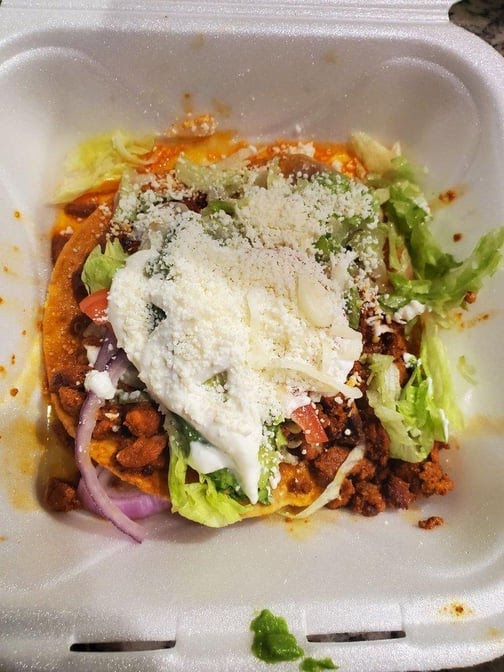 Tacos La Villa on Postcard