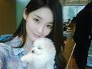 Davichi's Kang Min Kyung showed off the love of her life through a recent ... - 20110425_minkyung