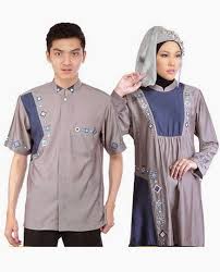 10 Contoh Model Baju Muslim Couple Terpopuler