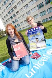 und Wencke Deubach, die beiden Vorstandsvorsitzenden der Chemnitzer Unicef-Hochschulgruppe, freuen sich schon auf den ersten Filmabend im neuen Semester.