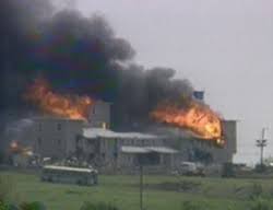 The 50-day siege of the Branch Davidian compound near Waco, Texas, ended in disaster and the deaths of 76 people. (AP Photo)