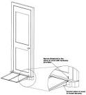 Aluminum Threshold Ramp View
