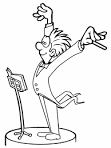 Band Instrument coloring page