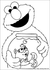 Sesame Street coloring page