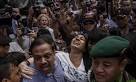 Bali Nine: Indonesia executes eight prisoners but reprieves Mary.