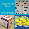 Transportation Theme Activities in Preschool Pre K Pages