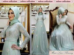 Pakaian Long Dress Muslim Hijab Cantik �Maxi Flower� Model Terbaru ...