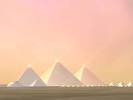 The Pyramids of Giza in Egypt