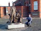 It was donated by the Mormon Church to mark the many Mormons who emigrated - via Daymix