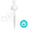 4oz Matte White Glass Boston Round Bottle 22-400(128/case)