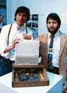 Steve Jobs and Steve Wozniak with the Apple I and the Apple IIc ...