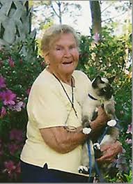 Inwood native Barbara Lunde with her cat Chip will be remembered by family and friends as an active person who was always ready to help. - 1304011928_fcff