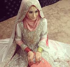 Asian Bridal Hijab Ideas with Lehengas � Girls Hijab Style & Hijab ...