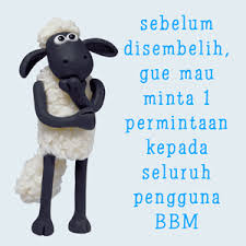 Animasi Bergerak Lucu DP BBM Hari Raya Lebaran Kurban Idul Adha