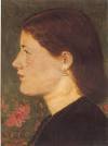 Profile Portrait of Ellen Smith. George Price Boyce RWS (1826-1897) - pnp120