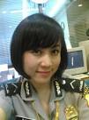 Gaya Manis Polwan Indonesia