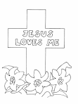 Good Friday coloring page