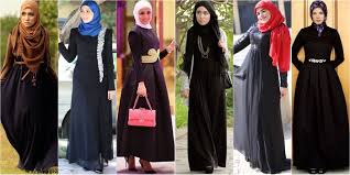 Plain, Printed and Embroidered Abaya Collection � Girls Hijab ...